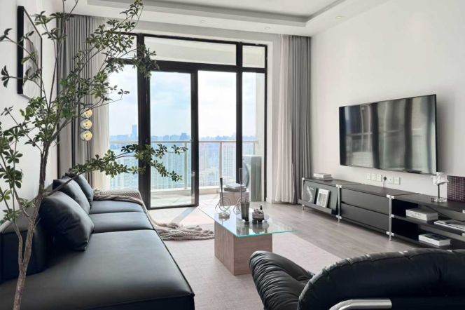 Super Modern 3BR 2BA Residence in Regent Garden/Jing'an, only 18.8k