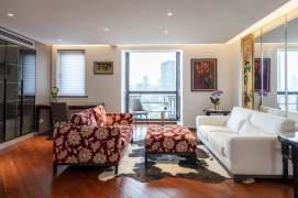 decent 3beds 2baths - prime location- marvellous view @ line 2/7/14 jing’an temple 
