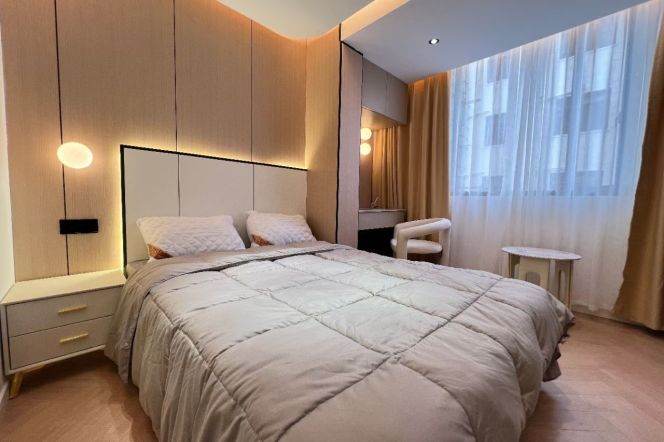 Cozy 1Br Fully furnished Wall heating