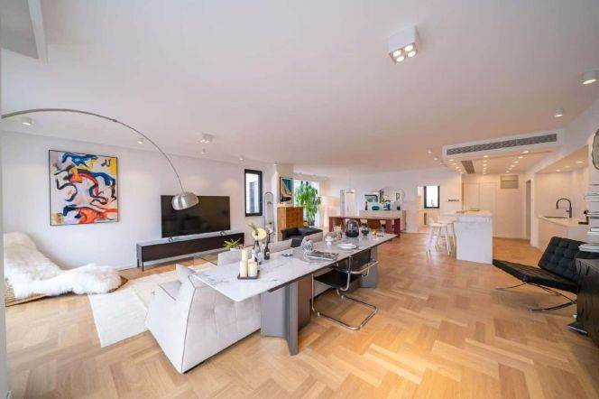 modern big 4brs floor heating open balcony huge living room in Hongqiao line2,10,15