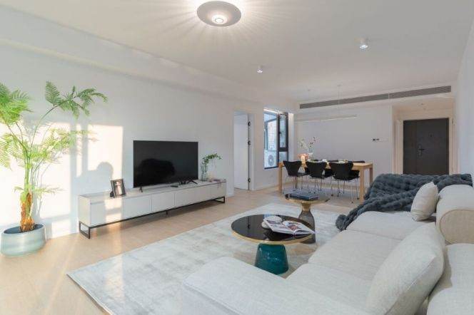 Xujiahui/3br2bt/central AC/floor heat/oven/dishwasher