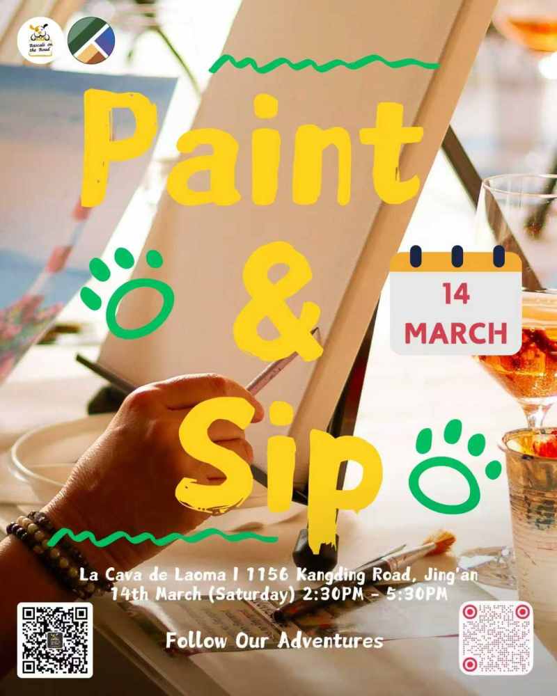 Paint & Sip with Your Pup!