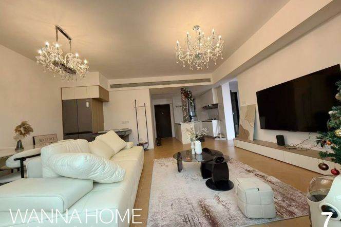 Luxury Compound/Xujiahui+Caohejing/Fantastic View/Large Storages/Heater/Cozy3br2bt