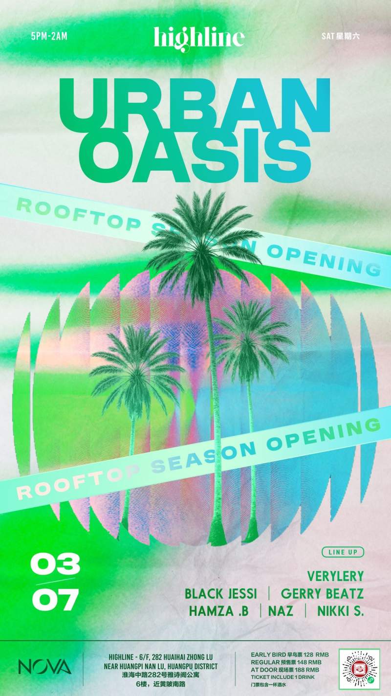 Nova Events Presents: Urban Oasis - Rooftop Season Opening