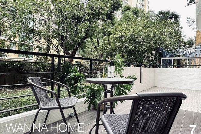 Lovely&Private Garden/Xujiahui CBD/Brand New/Large Storages/Heater/Cozy2br