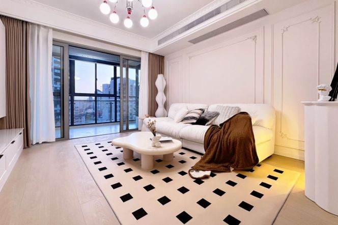 modern 2brs floor heating nice balcony beside century park only 17K