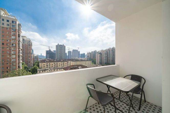 Bright 2BR APT Floor heating Balcony 16k