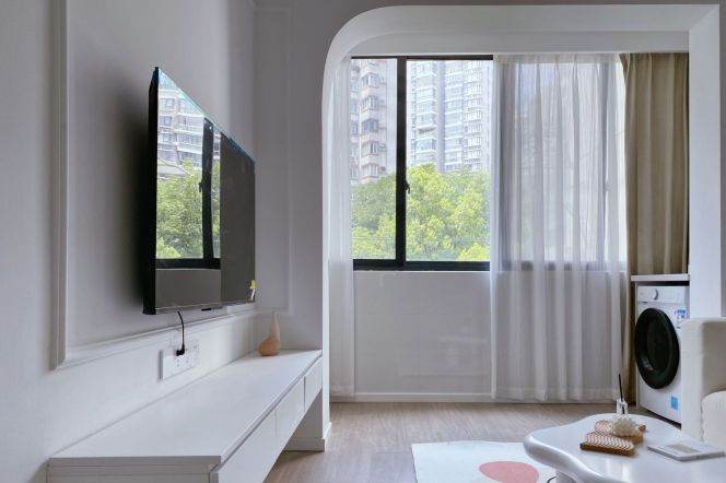 Modern 1Br/2Lr/1Bt Close to L7 Chagping Rd Metro Station&L13/14 Wuning Rd Station 