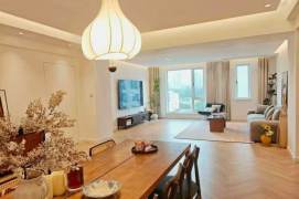 big 3brs beside line 7,9 near Xujiahui park open balcony floor heating modern furniture 33.5K