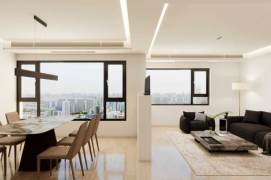 Brand new decoration 4brs with floor heating nearby  Huang pu river 