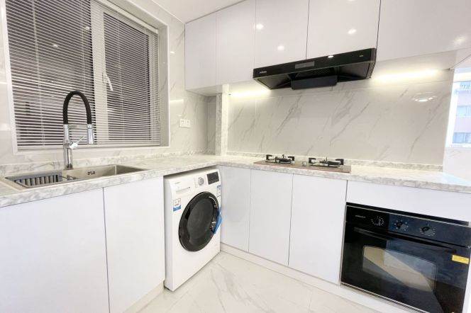 Elevator 1br-Zhongshan West Road-6 minutes to Lines 2/3/4-Zhongshan Park