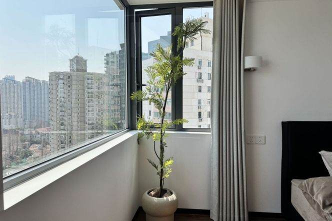 Modern 3Br Changed to 1Br/Natural view/ Wuding rd & Jing'an Temple