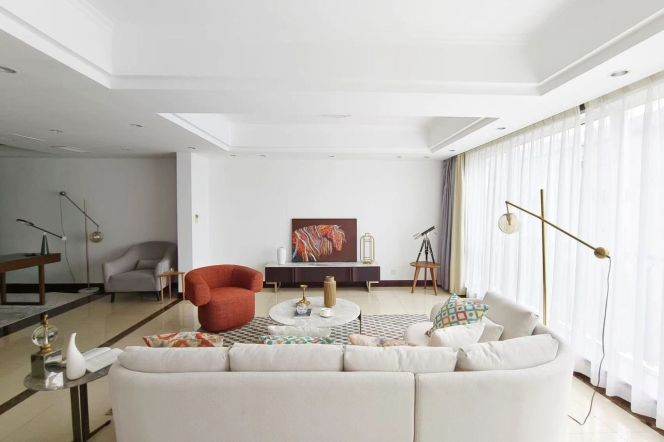 Penthouse 3br+1/3bt@West yan'an rd with large private terrace 262sqm 