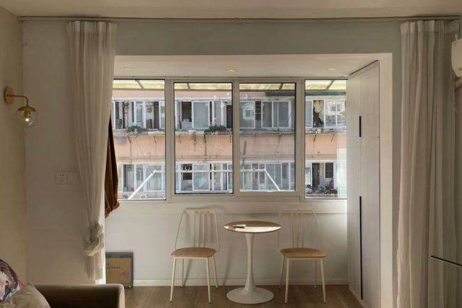 Modern&Spacious&Quiet 1Bdr 1Bath Apt+Wu Ding Rd+L7 Chang Ping Rd+6F Walk Up