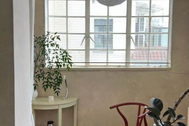 Elevator 1br with two terraces on West Nanjing Road