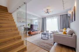 Morden&Bright 2Bdrs 2Baths/Loft/130sqm @Jiashan &Line 9/12