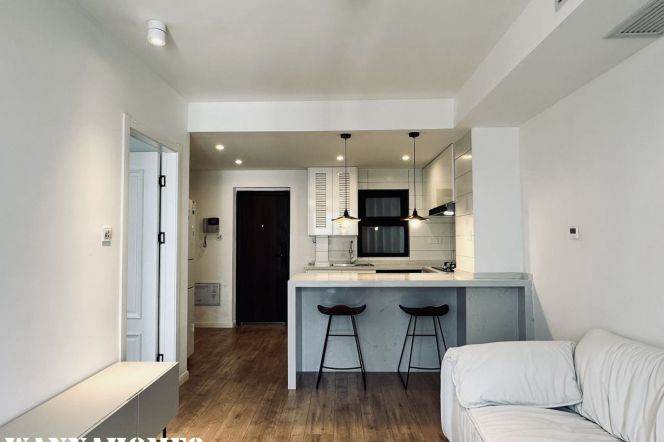 Elevator building 1bedr+balcony with floor heating INrXujiahui Metro