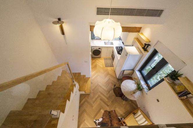 Modern designed 1br loft apt W/flr heating Taiyuan Rd