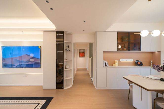 Modern 3brs with floor heating  beside  beautiful Huang pu river