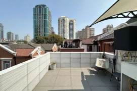 Cozy 1br with private terrace @Julu Road,Jing'an Temple