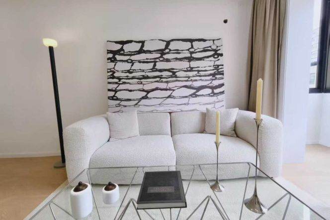 Spacious&modern/1BR 1LR/separate living room/bright room,Zhaojiabang rd@L4/7/9