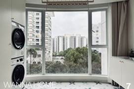 Garden Compound/Tianshan+Hongqiao/Suzhou Creek/Elevator/French Windows/Bathtub/Cozy2br2bt