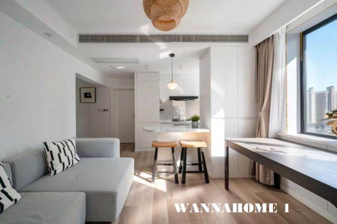 Awesome View+Spacious&Bright&Modern Elevator 1Bdr 1Bath+W Yan'an Rd+L2/11 Jiang Su Rd+Jing'an Temple