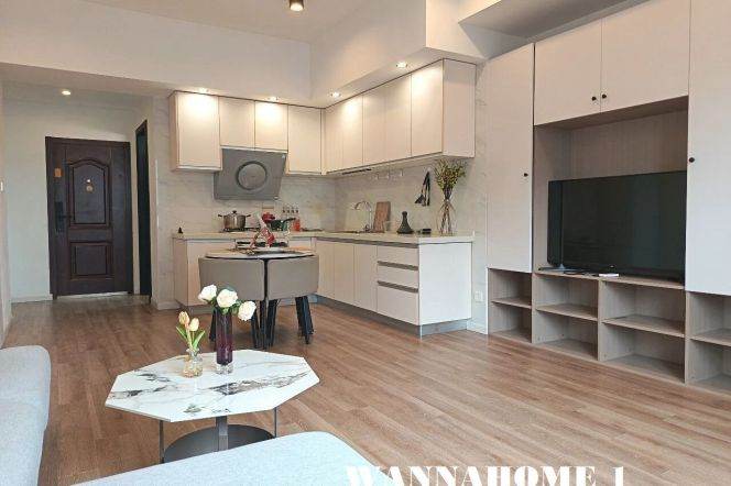 Spacious&Bright&Modern Elevator 1Bdr 1Bath Apt+L2/11 Jiang Su Rd/Large Closets+Great Building