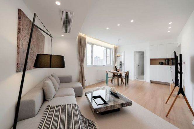 modern 2bed -suzhou river view- comfortable vibe @ line 9/12 Qufu Road
