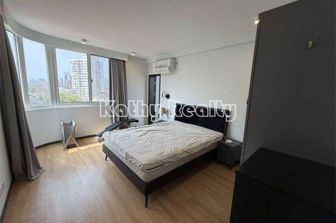 Cozy 1BR APT Floor heating Hengshan Rd lift 9.5k