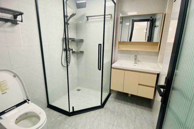 Morden&Bright 2Bdrs /Floor Heating @Wuzhong Rd &Line 15