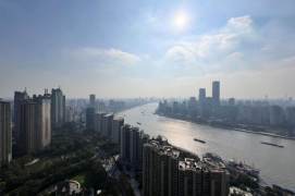 modern big 4brs wooden floor great river view beside Huang pu river 40K