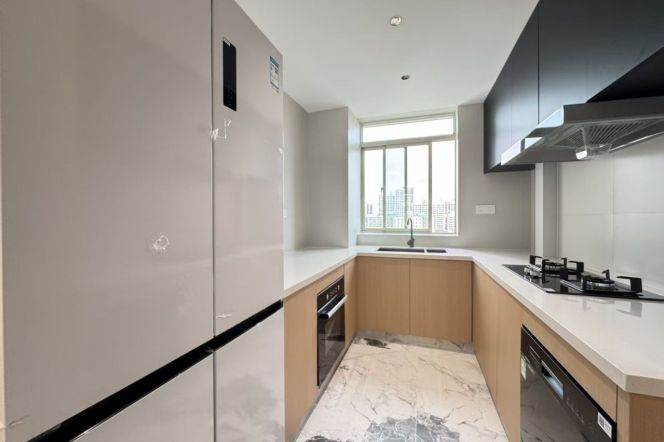 modern big 3brs floor heating near century park open kitchen nice view 27.5K