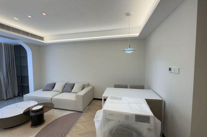 Brand new/elevator 1BR 2LR/big living room/central AC,Jiangsu rd@L11/2