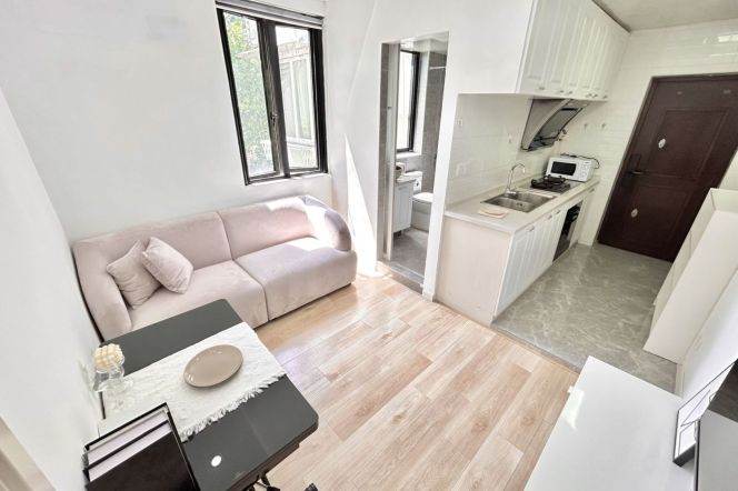 Bright 1Br/1Lr/1Bt apt nr South shanxi rd, M1/10/12