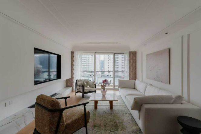 Xujiahui/3br2bt/central AC/floor heat/dishwasher/oven/outdoor balcony