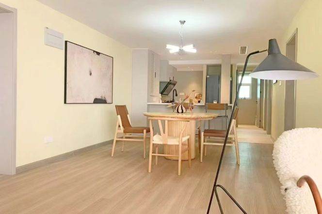 Wuding Rd /Jiangsu Rd metro/3br2bt/central AC/floor heat/dishwasher/oven