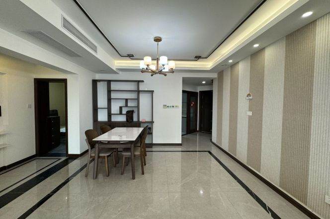 Lujaizui/3br2bt/central AC/outdoor balcony/oven/dishwasher/tennis court/pool/gym
