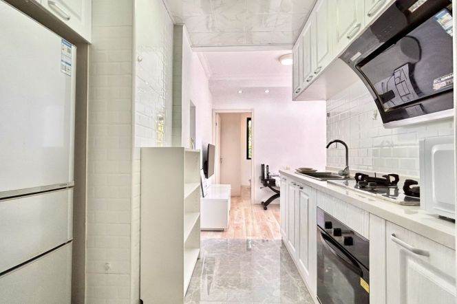 Bright 1Br/1Lr/1Bt apt nr South shanxi rd, M1/10/12