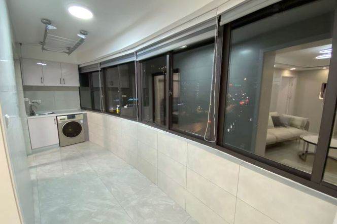 Modern 1br/2living & floor heating/oven @Jiashan Rd & Line 7/9