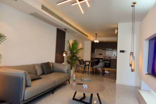 Modern 2+1br/130sqm &elevator/oven @Jiangsu Rd & Line 2/11
