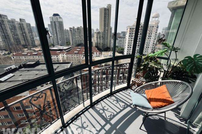 Garden Compound/West Yan'an/Balcony/Huge Walk-in Closet/Large Storages/Heater/Cozy2br2bt