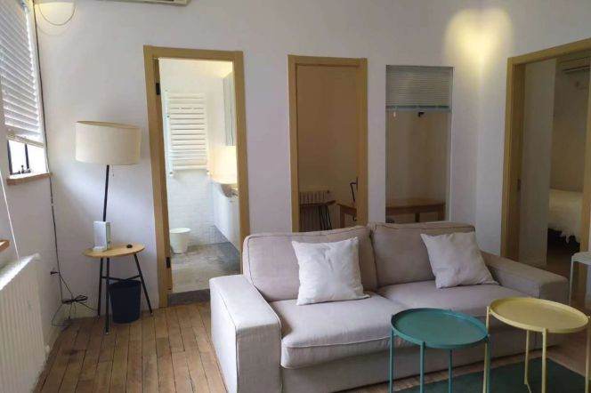 High Ceiling 1+1Beds/Balcony/Spacious Living Space@Shanghai Library