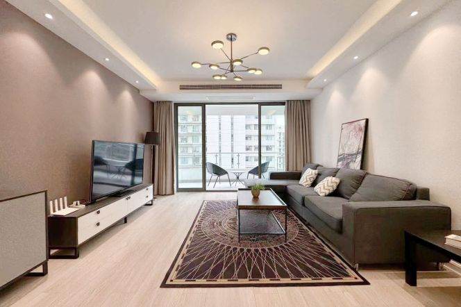 modern big 3brs floor heating open balcony modern furniture near line 2,12,13 Taikoo Hui