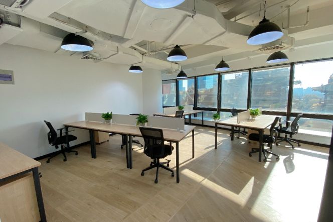 155sqm furnished office Jing'an Temple