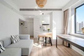 Modern Zheng'ning Rd Highrise 1BR with Nice View/Floorheating 12.5K