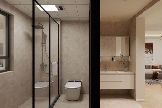 brand new 3brs floor heating brand new furniture near SCIS ,YCIS  in Gubei 26.5K 