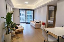 Big open balcony 2 br in next Wellington shanghai+NYU, easy to L 6/8/11