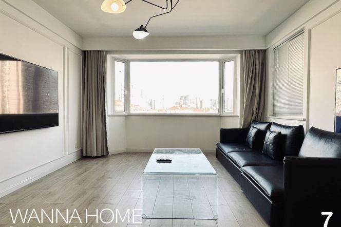 Garden Compound/Zhongshan Park/Balcony/Elevator/Large Storages/Heater/Cozy3br2bt