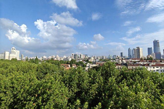 Elegant European-Style Elevator Residence Steps from Shanghai Library